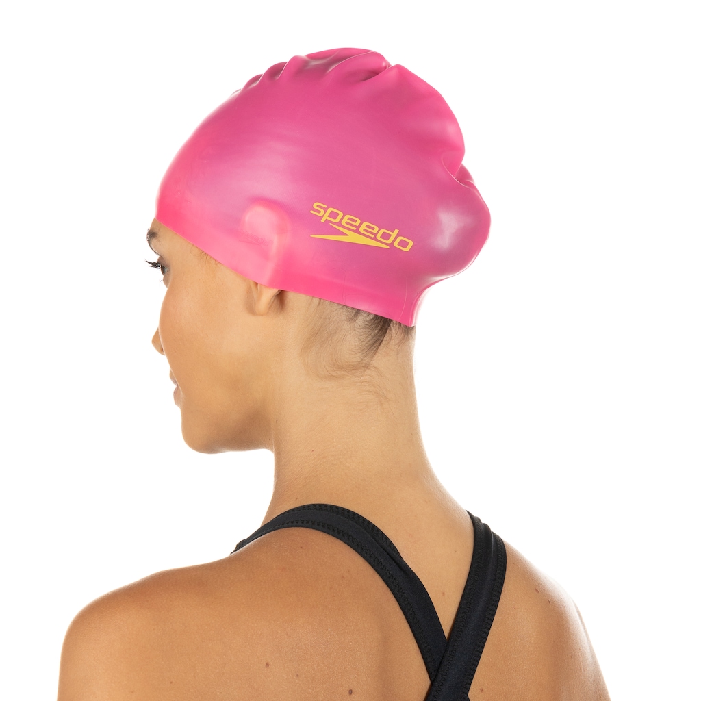 Imagem 2 do produto Touca de Natação Speedo Silicone Lisa - Adulto