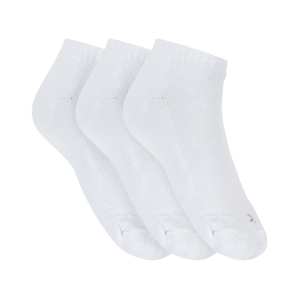 Imagem 1 do produto Kit de Meias Oxer Sapatilha com 3 Pares - 34 a 38 - Adulto