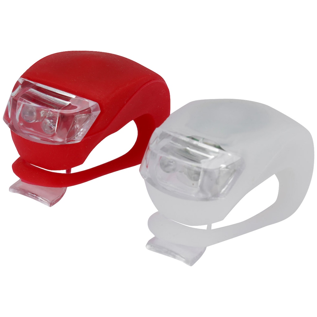 Imagem 1 do produto Kit Farol de Bike em Silicone Atrio Dianteiro e Traseiro BI050