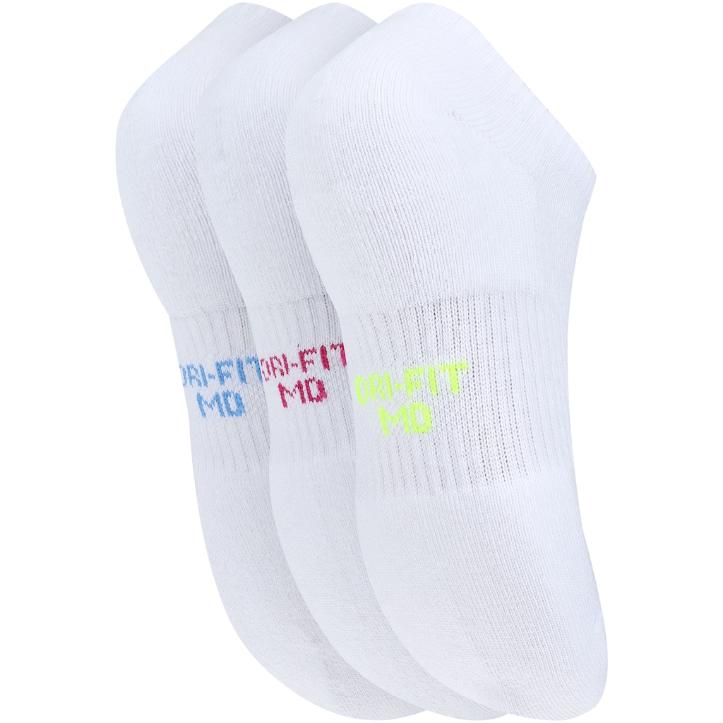 Imagem 2 do produto Kit de Meias Invisível Nike Performance Cushioned com 3 Pares - Feminino