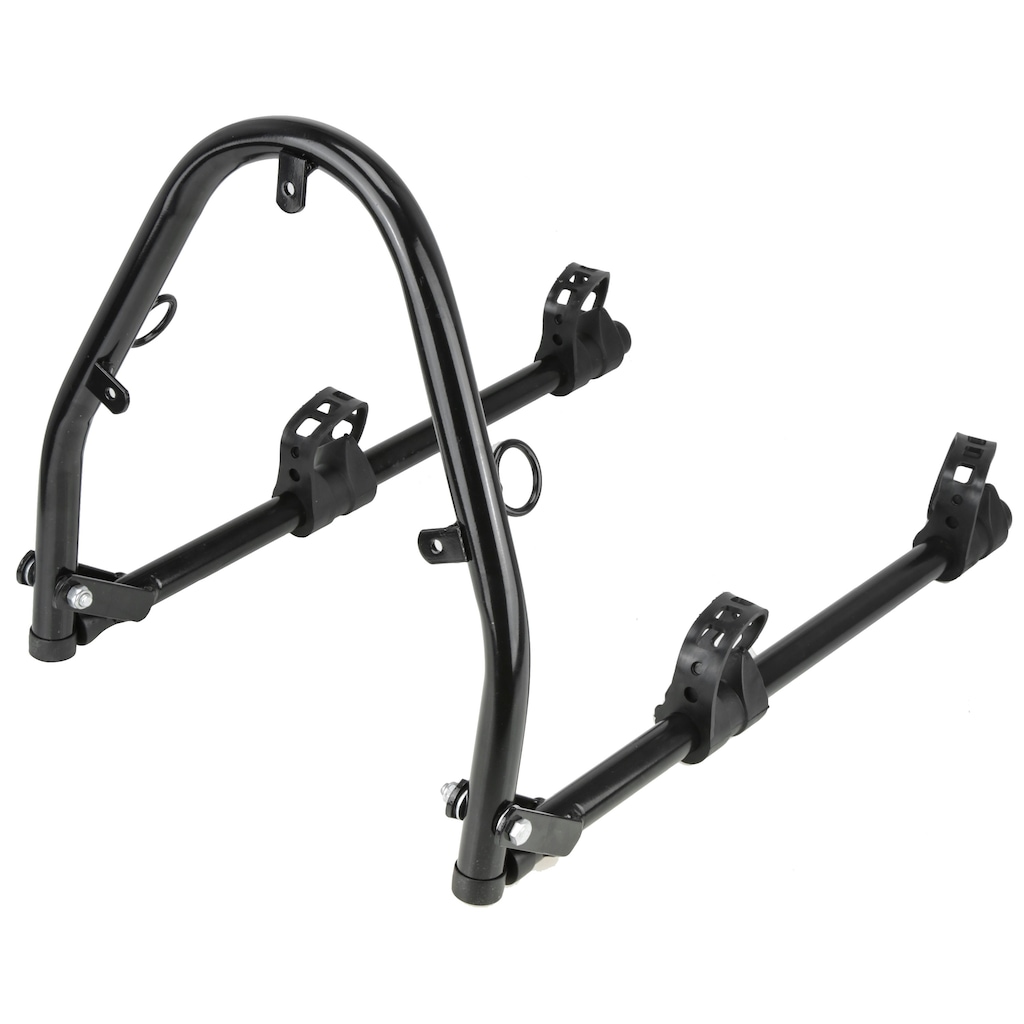 Imagem 2 do produto Suporte Horizontal de Parede Duplo Articulado Oxer para 2 Bicicletas