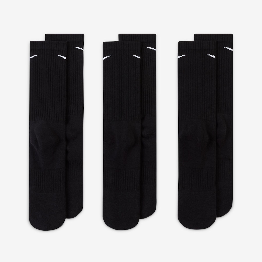 Imagem 4 do produto Kit de Meias Nike Everyday Cushioned Crew Cano Alto Unissex