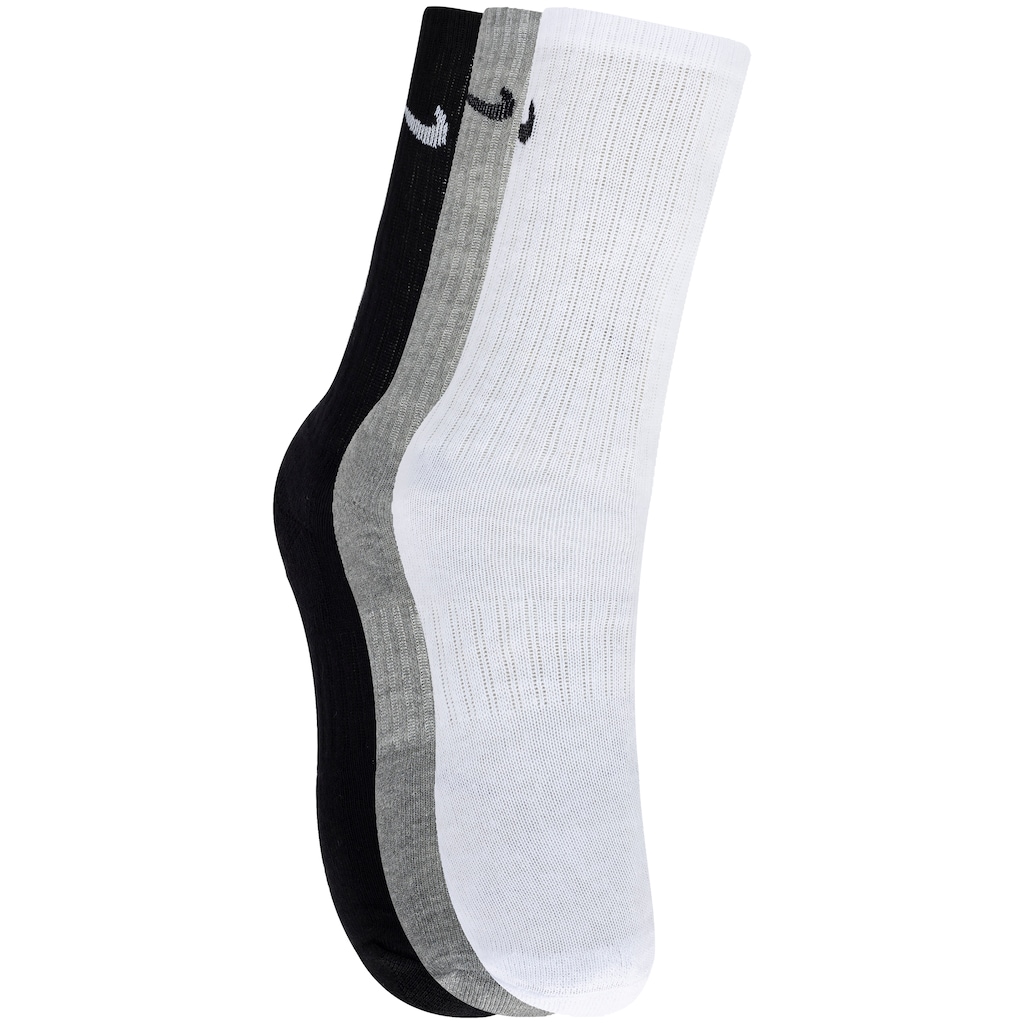 Imagem 3 do produto Kit de Meias Nike Everyday Cushioned Crew Cano Alto Unissex