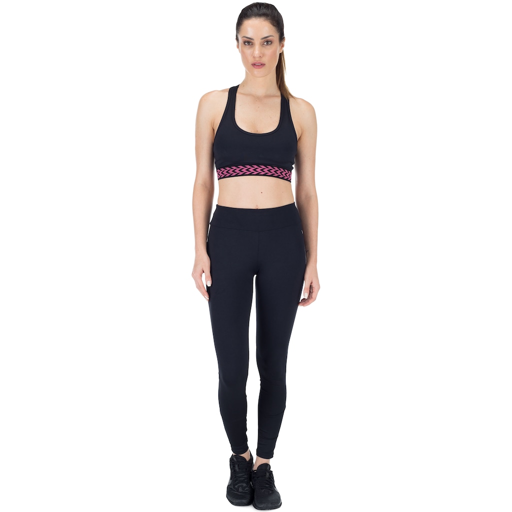 Imagem 3 do produto Top Fitness com Bojo Oxer Elástico Jacquard - Adulto