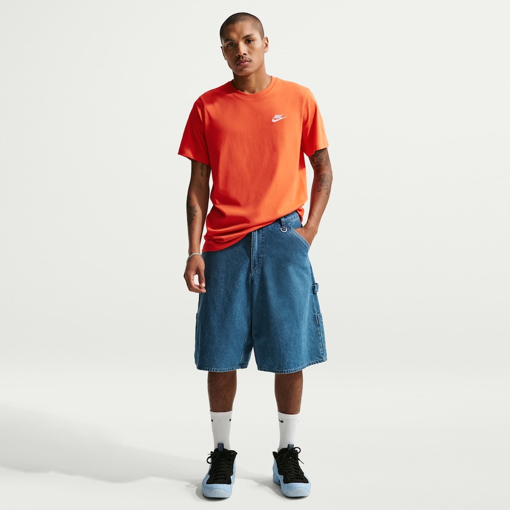 Imagem 3 do produto Camiseta Básica Nike Club Logo Pequeno Masculina