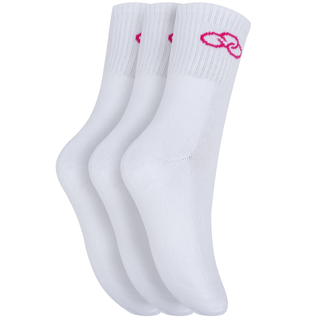 Imagem 2 do produto Kit de Meias Cano Médio Olympikus Tripack Unissex