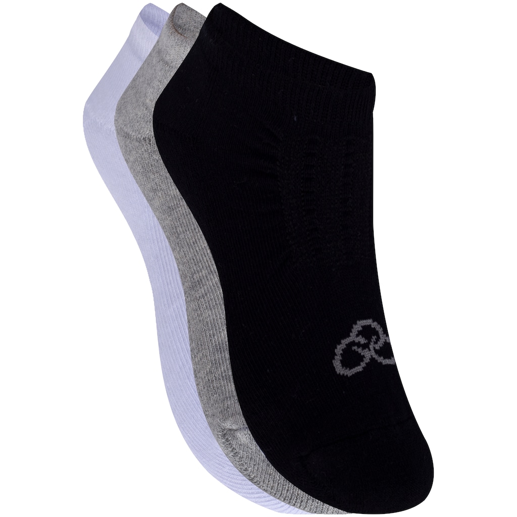 Imagem 3 do produto Kit de Meias Invisível Olympikus Tripack com 3 Pares - Adulto