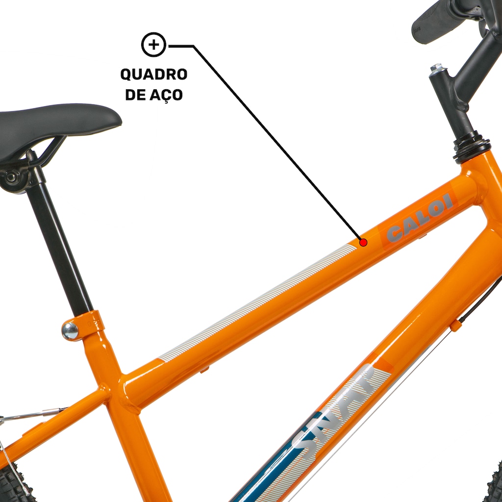 Imagem 4 do produto Bicicleta Caloi Snap - Aro 20 - Freios V-Brake - Infantil