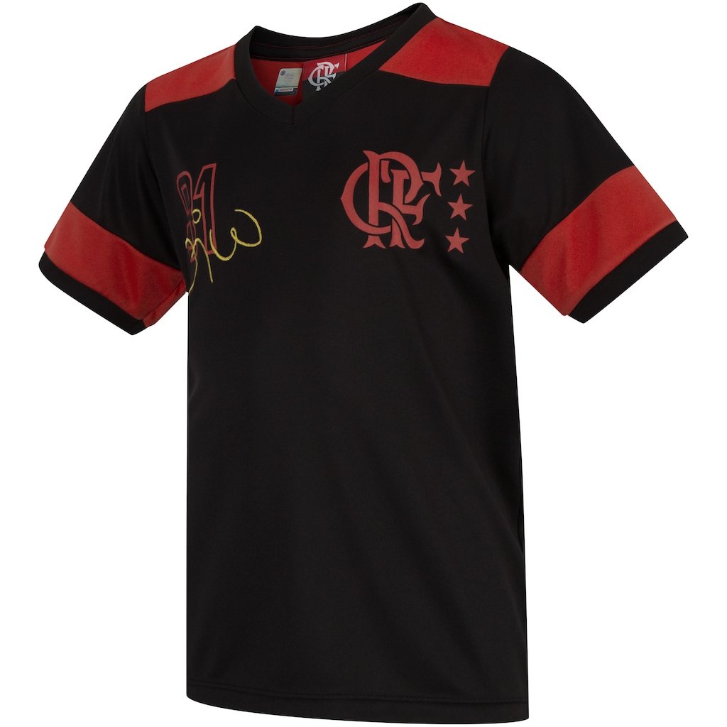 Imagem 3 do produto Camiseta do Flamengo Zico Retrô - Infantil