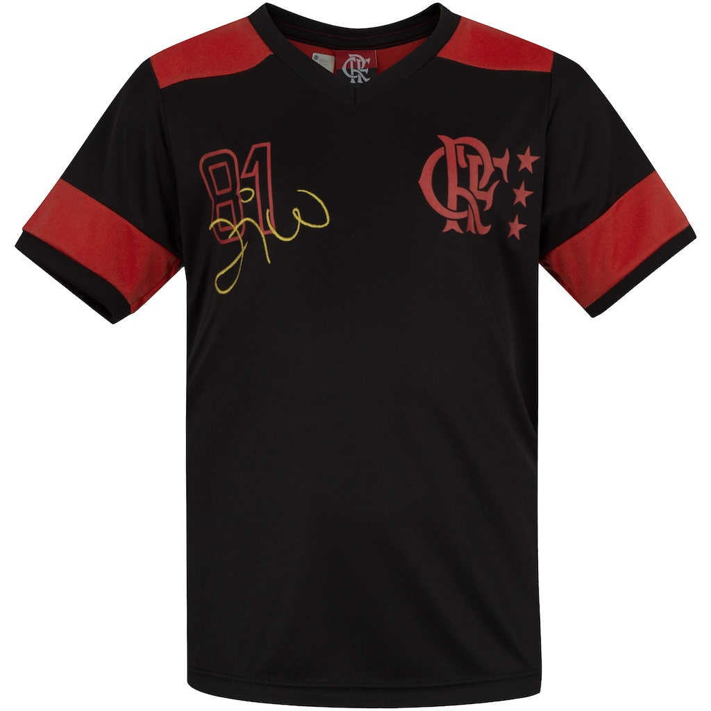 Imagem 1 do produto Camiseta do Flamengo Zico Retrô - Infantil