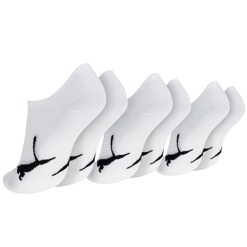 Imagem 2 do produto Kit de Meias Sapatilha Puma Esportiva com 3 Pares - 34 a 39 - Adulto