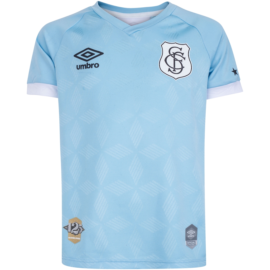 Imagem 1 do produto Kit de Uniforme de Futebol do Santos III 2020 Umbro com Camisa e Calção - Infantil
