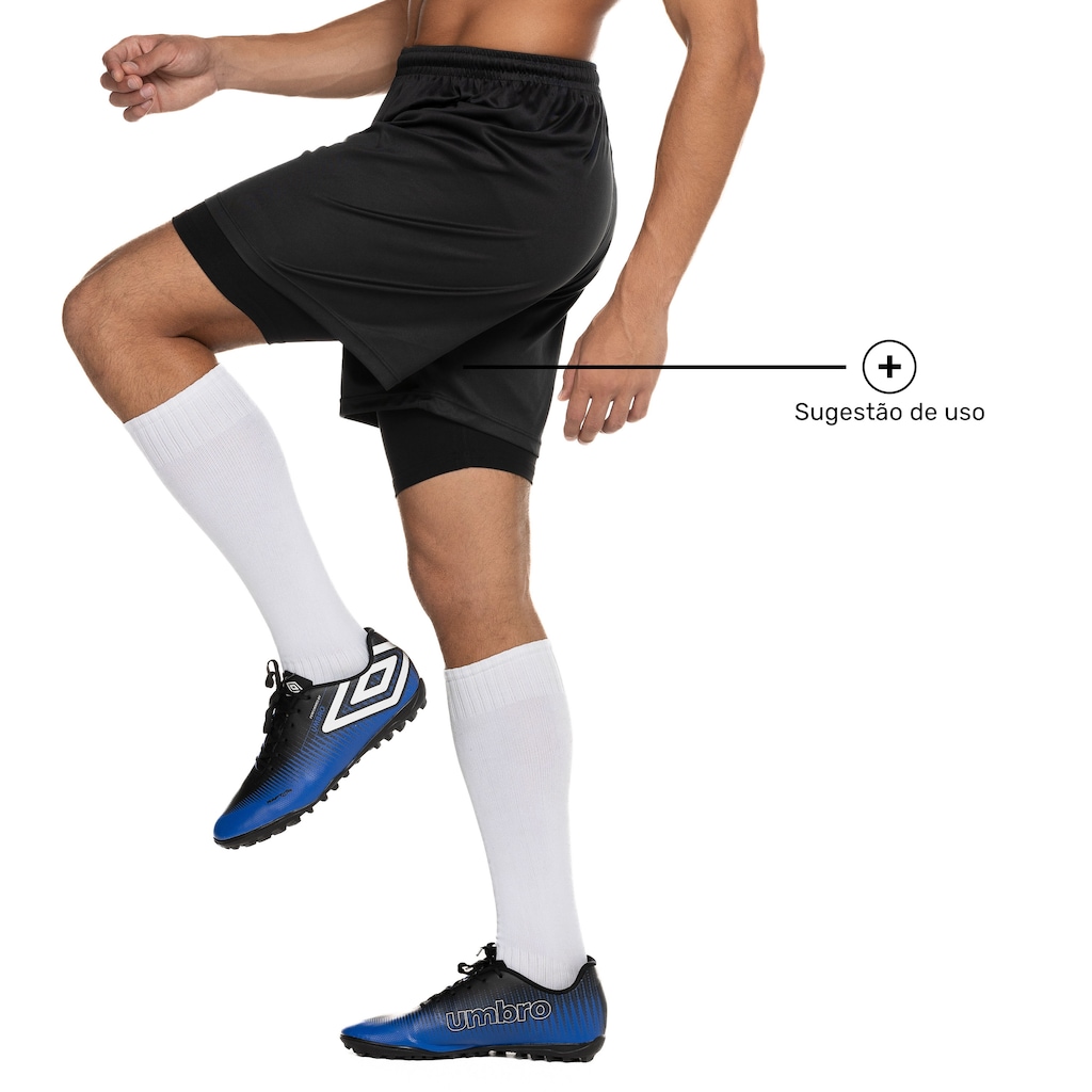 Imagem 2 do produto Bermuda Térmica Masculina Penalty Flat X PT
