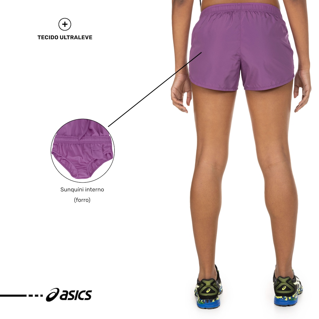 Imagem 3 do produto Shorts ASICS Runner Básico N - Feminino