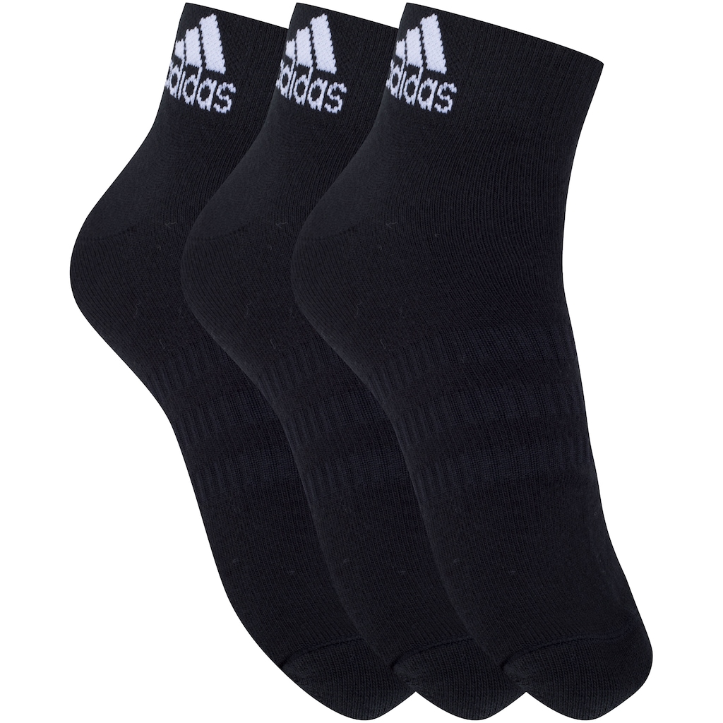 Imagem 3 do produto Kit de Meias Cano Curto adidas Light Ank com 3 Pares - 38 a 40 - Feminino