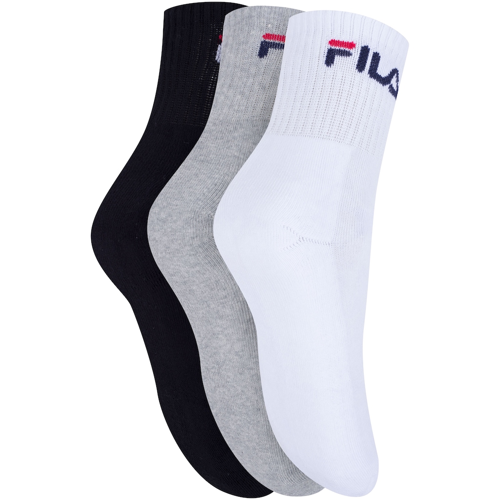 Imagem 2 do produto Kit de Meias Cano Médio Fila Tripack com 3 Pares - 34 a 38 - Adulto