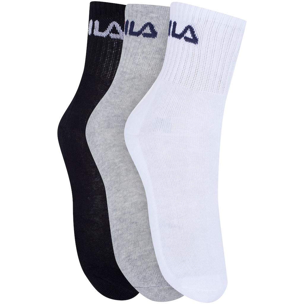 Imagem 3 do produto Kit de Meias Cano Médio Fila Tripack com 3 Pares - 34 a 38 - Adulto