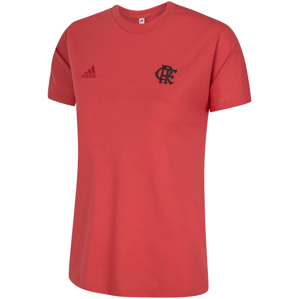 Imagem 3 do produto Camiseta do Flamengo adidas Viagem 21 - Feminina