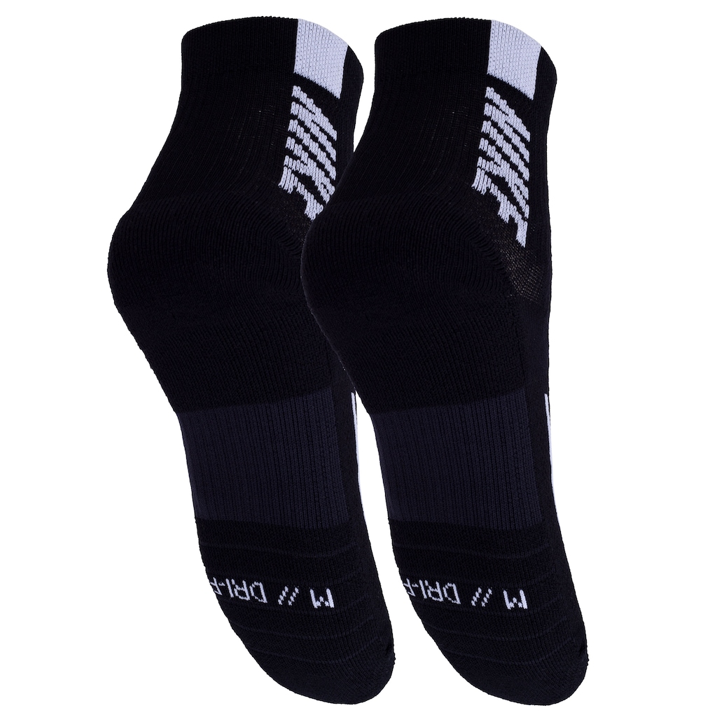 Imagem 2 do produto Kit Meia Cano Médio Nike Multiplier Corrida 2 Pares Adulto