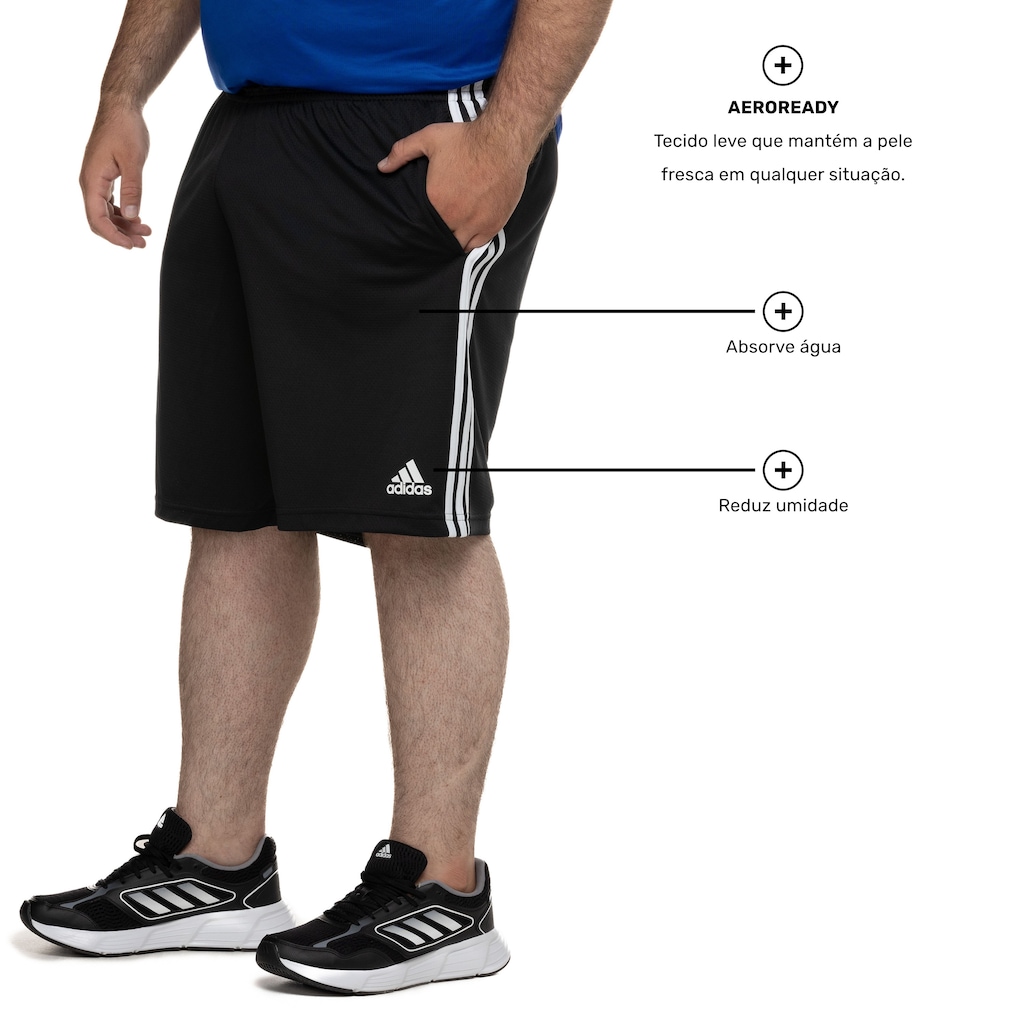 Imagem 2 do produto Bermuda Masculina adidas M 3S
