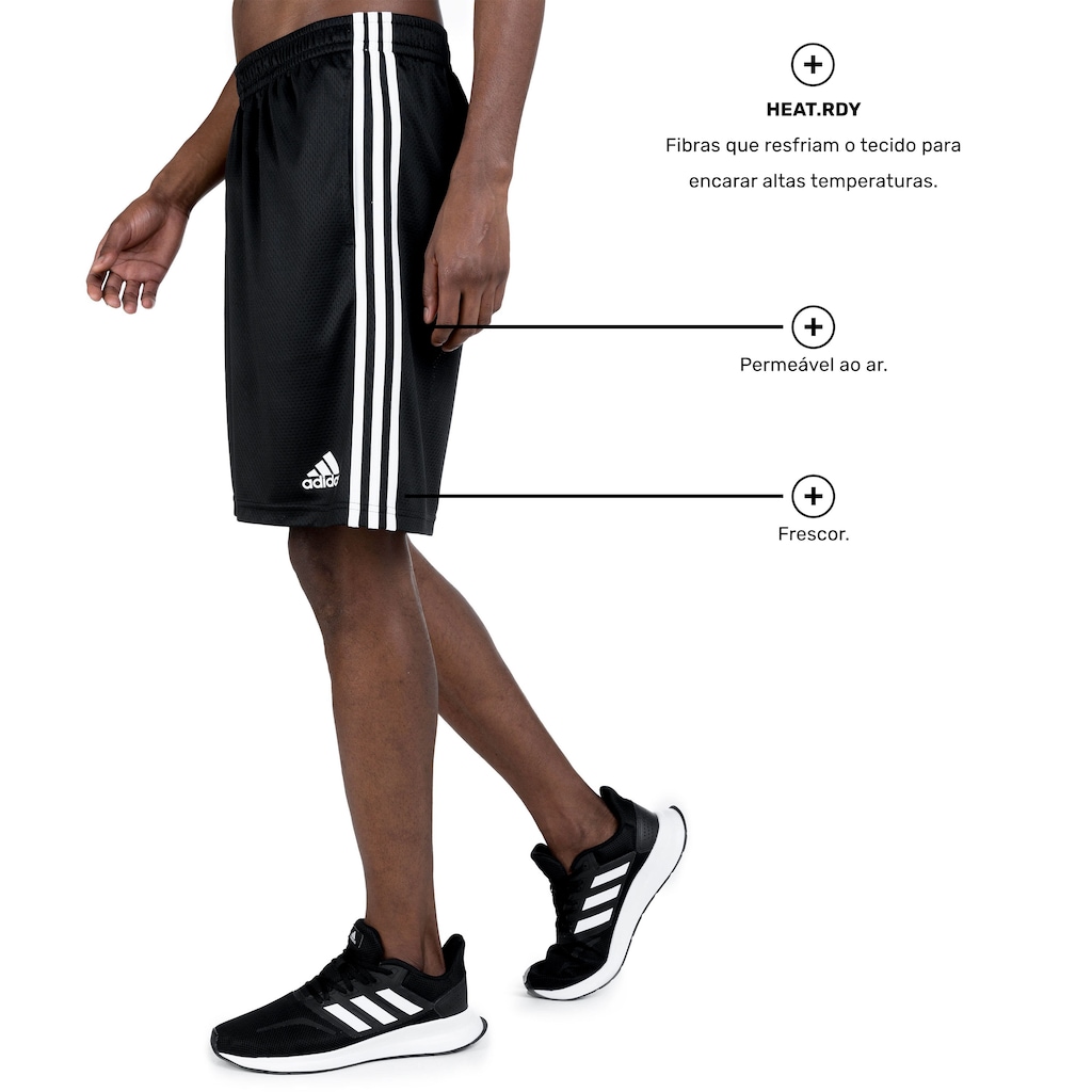 Imagem 3 do produto Bermuda Masculina adidas M 3S