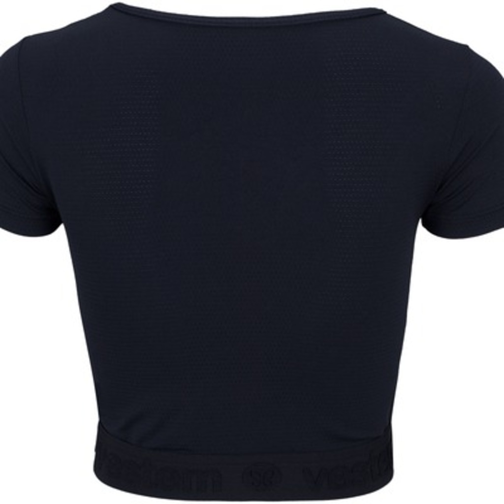 Imagem 5 do produto Blusa Feminina Manga Curta Cropped Vestem Luna