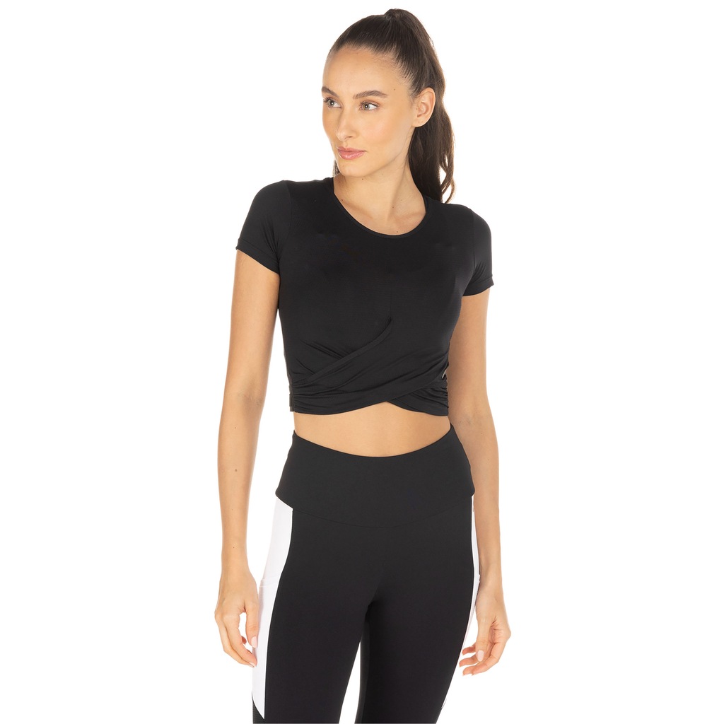 Imagem 1 do produto Blusa Feminina Manga Curta Cropped Vestem Luna