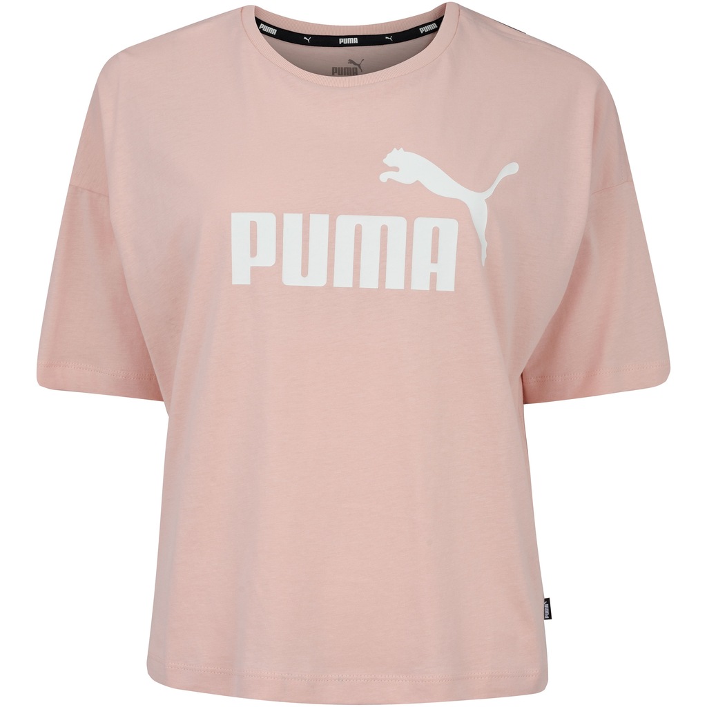 Imagem 5 do produto Blusa Feminina Manga Curta Cropped Puma Essentials Logo Tee