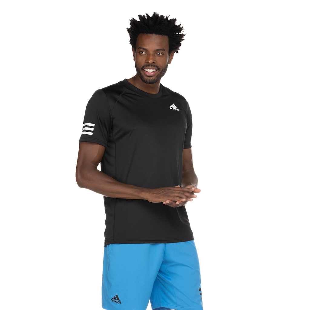 Imagem 3 do produto Camiseta adidas Manga Curta Club 3 Listras - Masculina