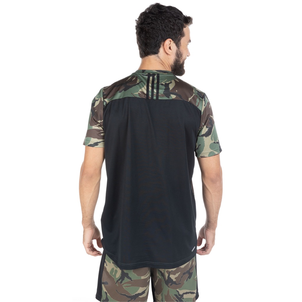 Imagem 2 do produto Camiseta adidas Manga Curta Masculina D2M Camuflada