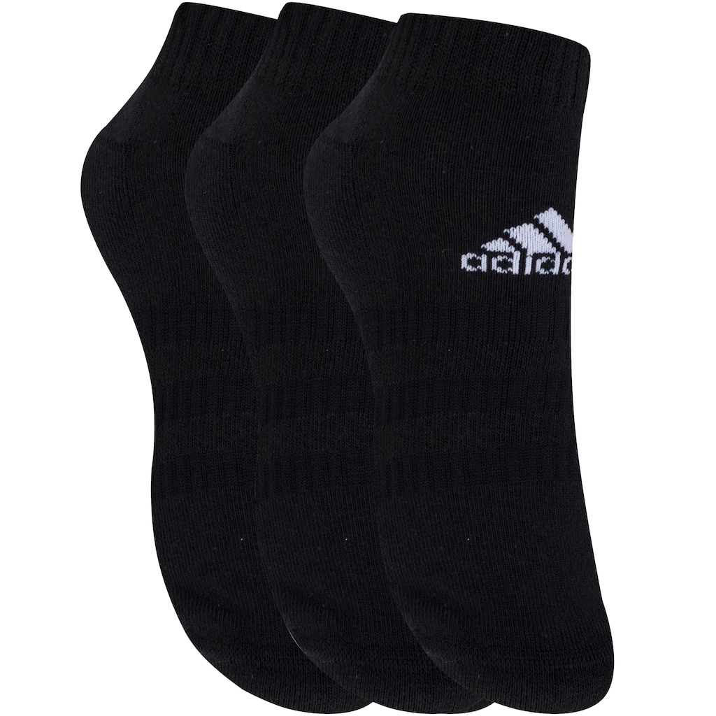 Imagem 3 do produto Kit de Meias adidas Cano Baixo com 3 Pares 35 a 37 - Adulto