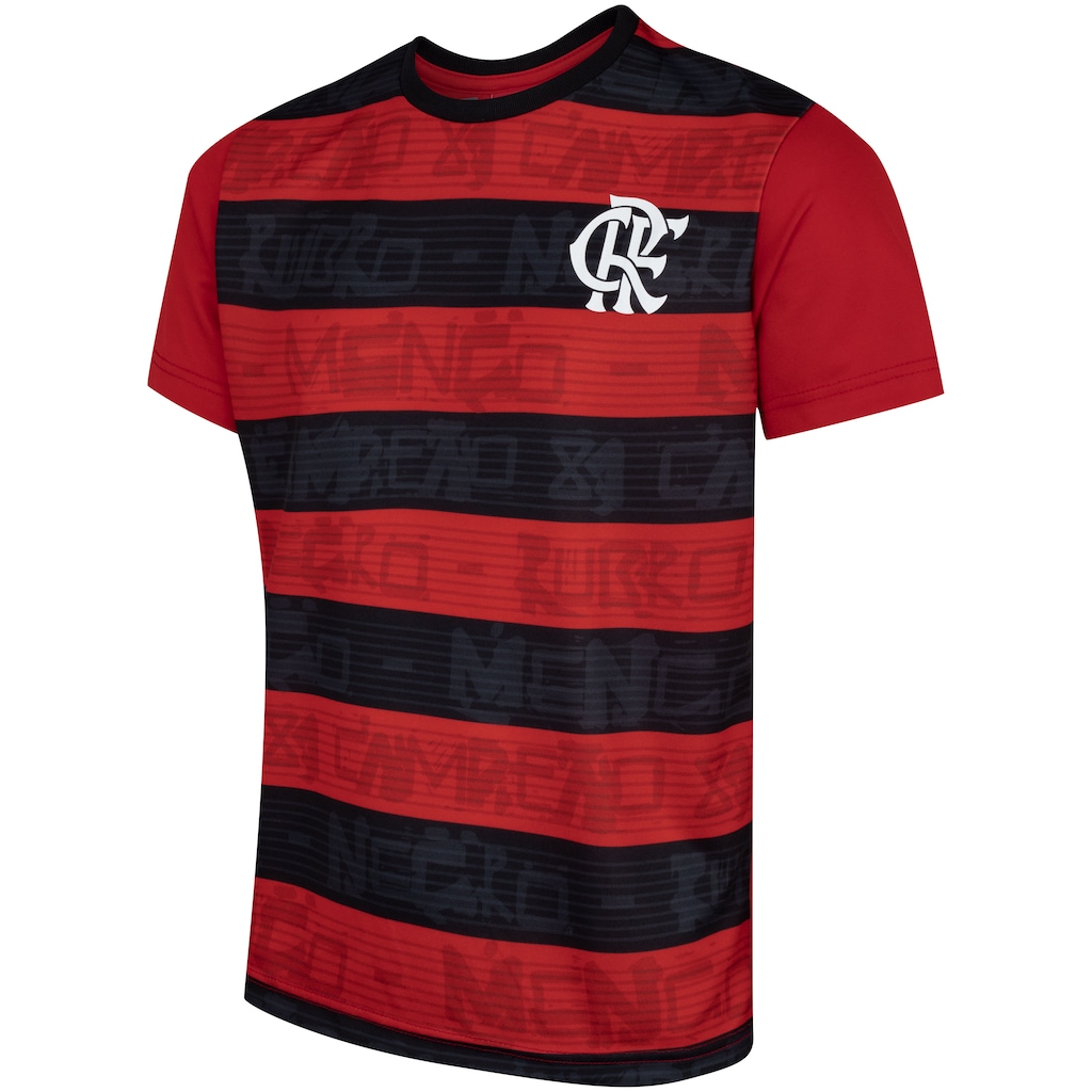 Imagem 3 do produto Camiseta do Flamengo Juvenil Braziline Shout 21