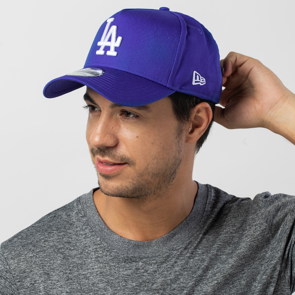 Imagem 3 do produto Boné Los Angeles Dodgers MLB Aba Curva New Era 940 Snapback - Adulto