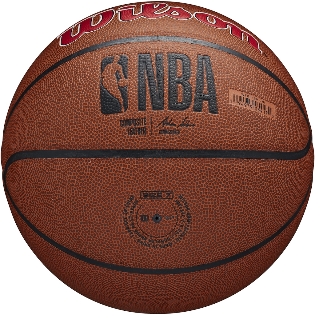 Imagem 3 do produto Bola de Basquete Wilson NBA Chicago Bulls Team Alli
