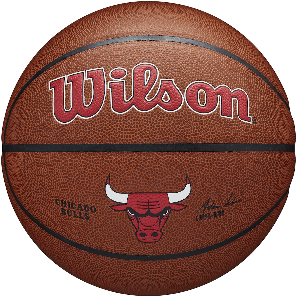 Imagem 1 do produto Bola de Basquete Wilson NBA Chicago Bulls Team Alli
