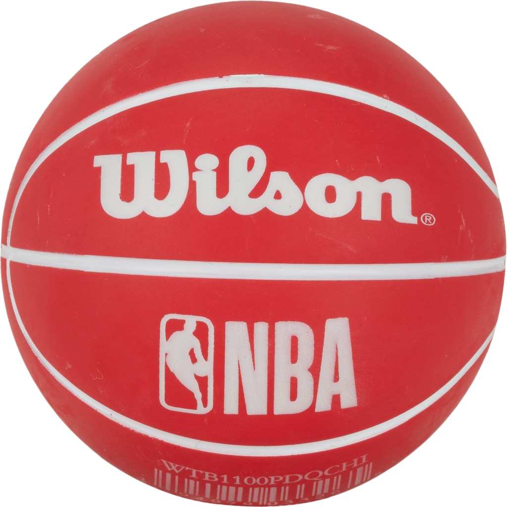 Imagem 3 do produto Minibola de Basquete Wilson NBA Chicago Bulls Dribbler