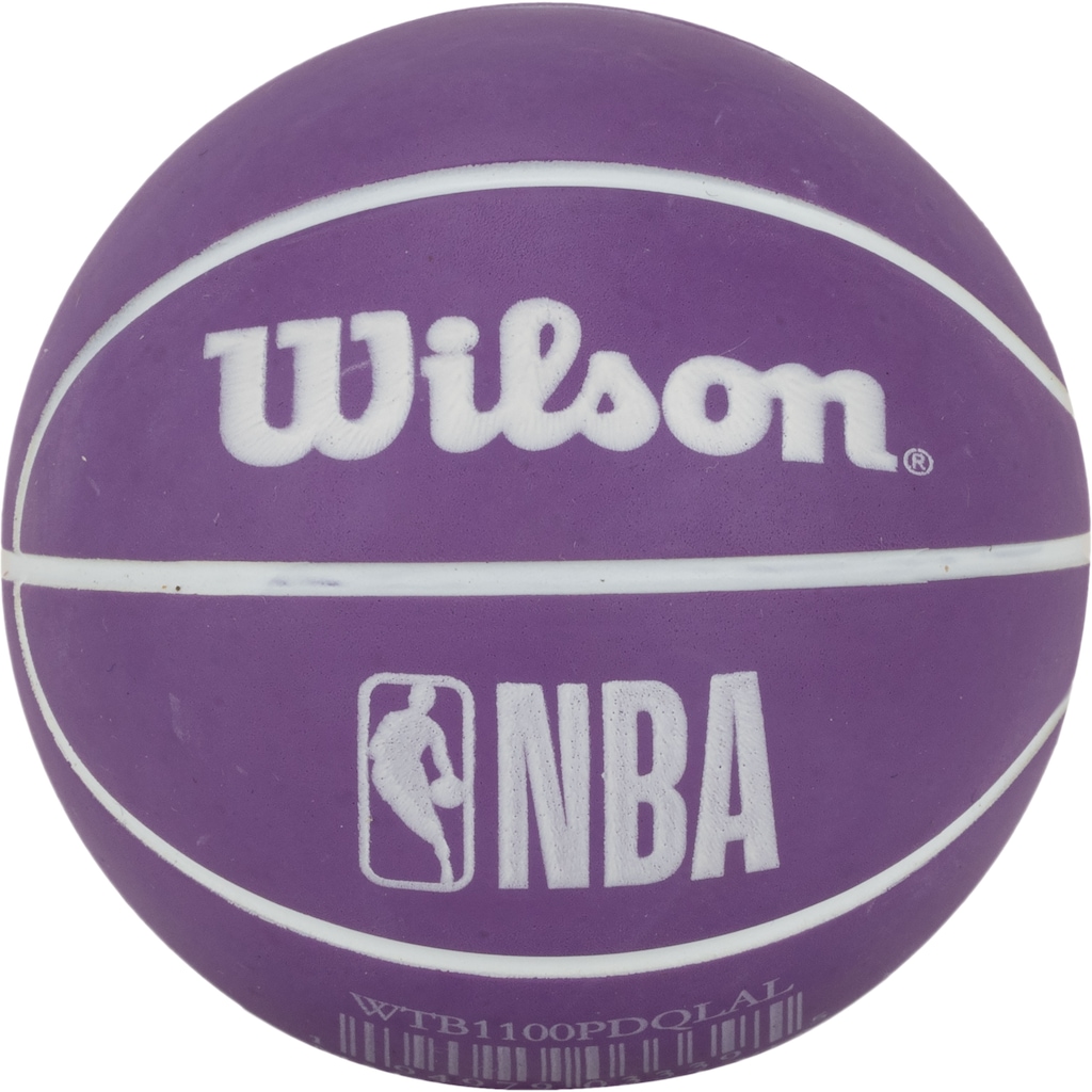 Imagem 3 do produto Minibola de Basquete Wilson NBA Los Angeles Lakers Dribbler