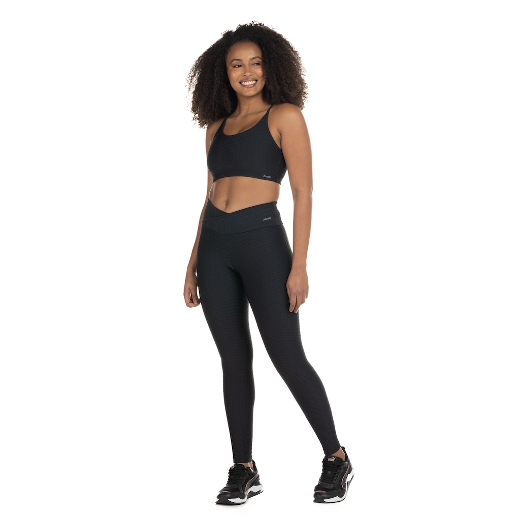 Imagem 4 do produto Calça Legging Feminina Oxer Cós Cruzado