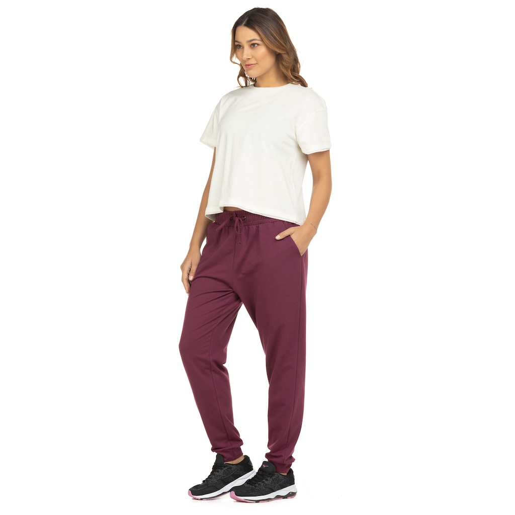 Imagem 3 do produto Blusa Cropped Manga Curta Oxer Barra Mesh - Feminina