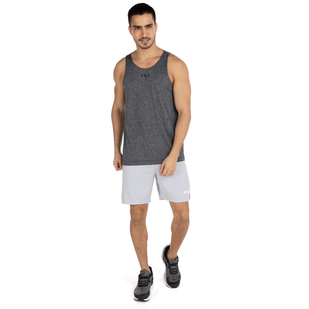 Imagem 3 do produto Camiseta Regata Masculina Fila Basic Train Melange