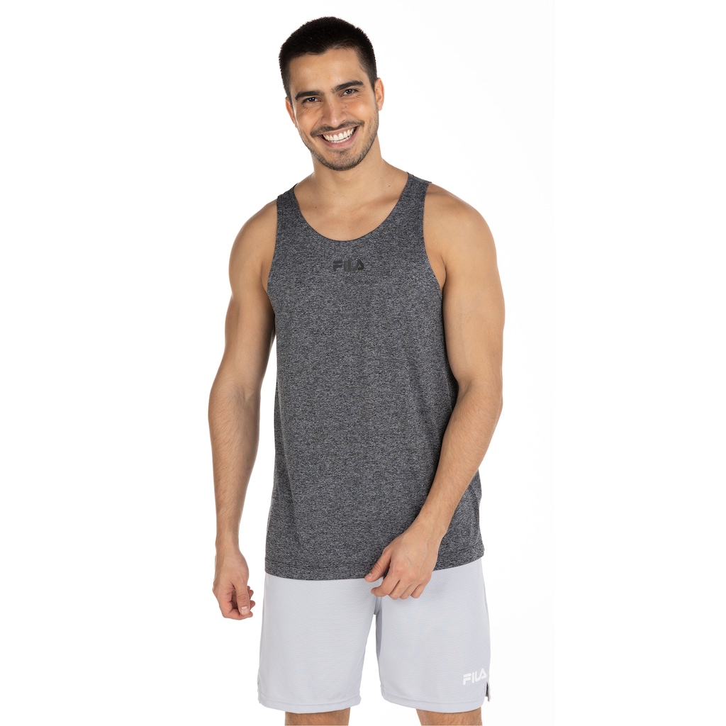 Imagem 1 do produto Camiseta Regata Masculina Fila Basic Train Melange