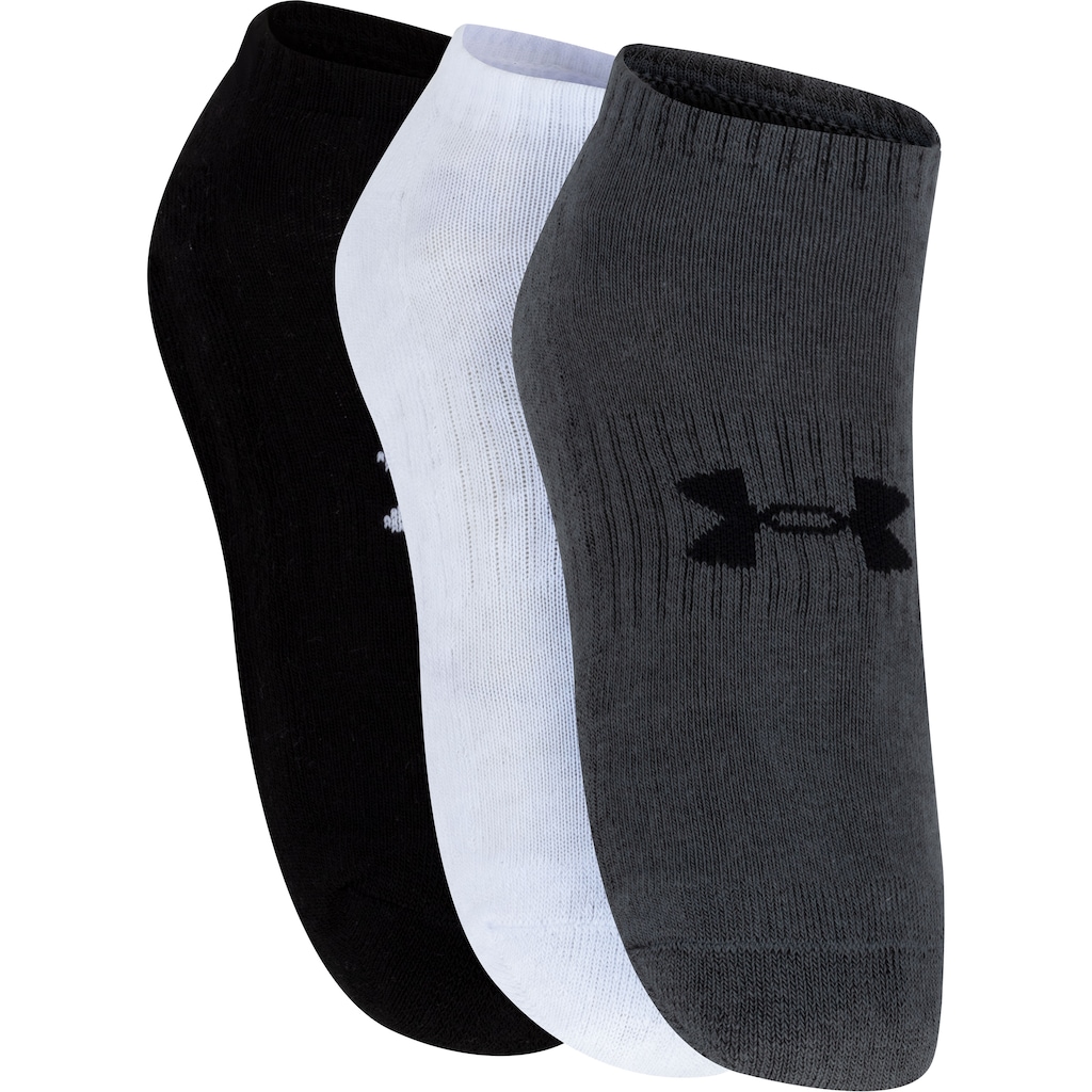 Imagem 3 do produto Kit de Meias Under Armour Core Cotton No Show com 3 Pares - Adulto