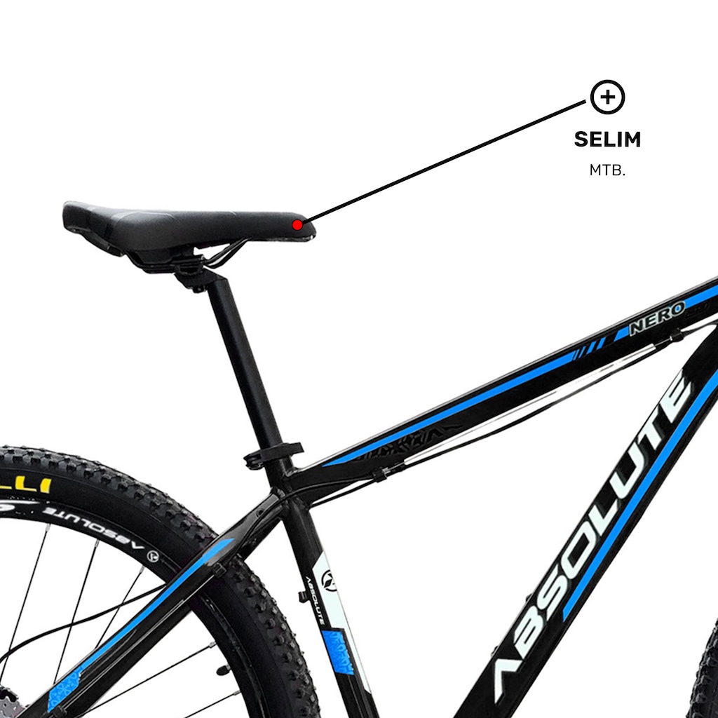 Imagem 4 do produto Mountain Bike Absolute 1X12 - Aro 29 - Freio a Disco - 17 Marchas