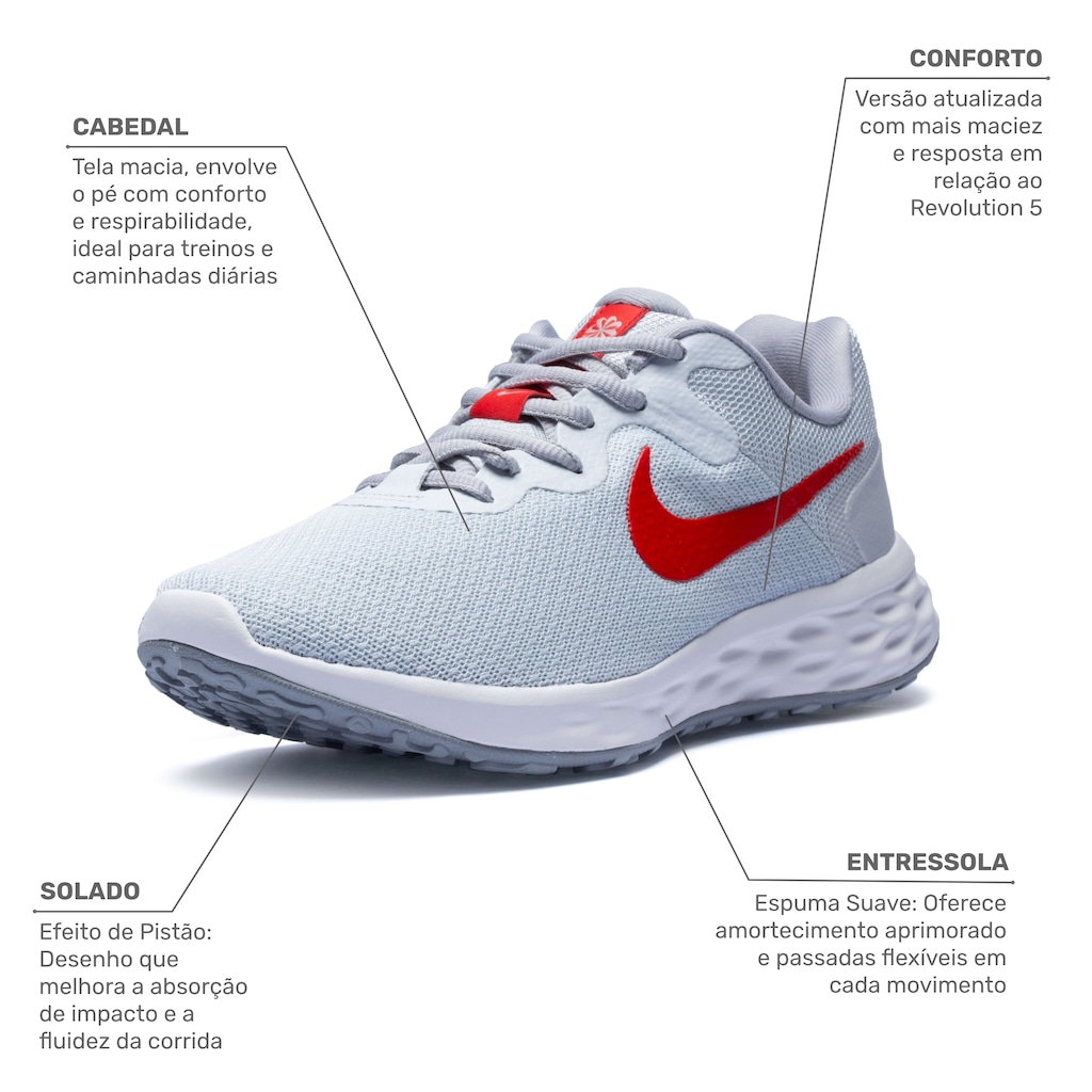 Imagem 2 do produto Tênis Nike Revolution 6 - Feminino
