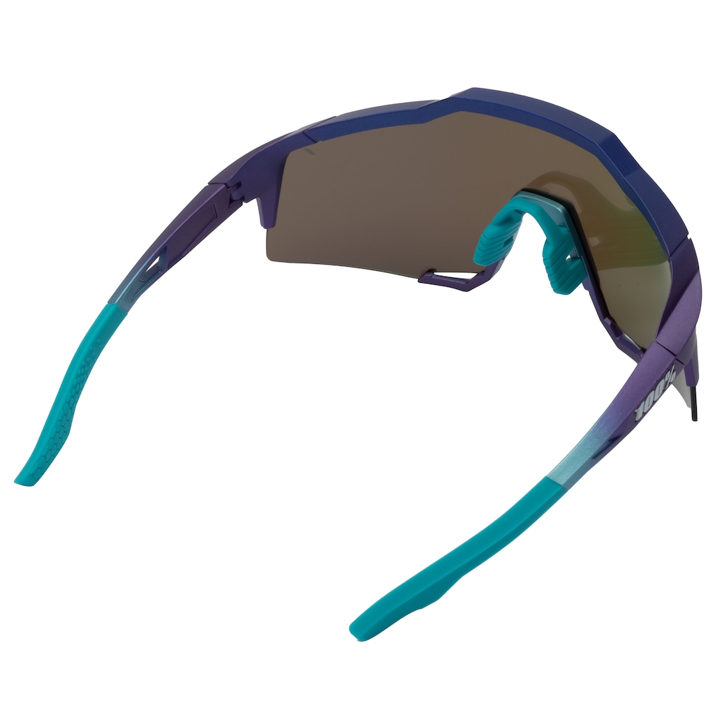 Imagem 2 do produto Óculos de Bike Unissex 100% Speedcraft Azul Metálico