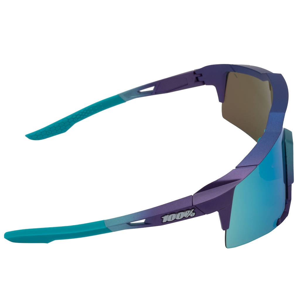 Imagem 4 do produto Óculos de Bike Unissex 100% Speedcraft Azul Metálico