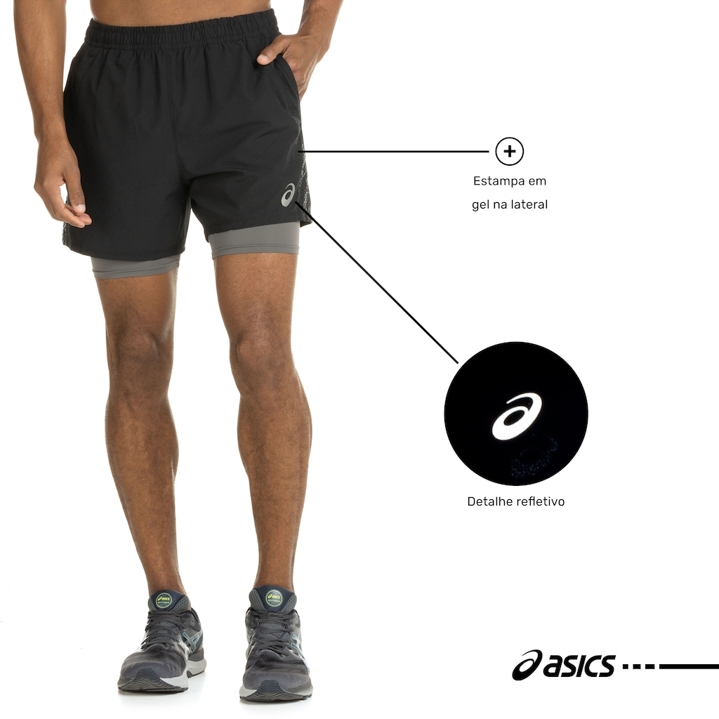 Imagem 2 do produto Bermuda Masculina ASICS Performance Inner