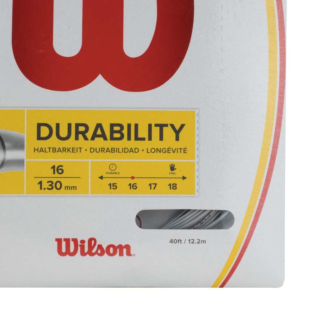 Imagem 2 do produto Corda para Raquete de Tênis Wilson Wilson Poly Pro 16 Cartela - 12m