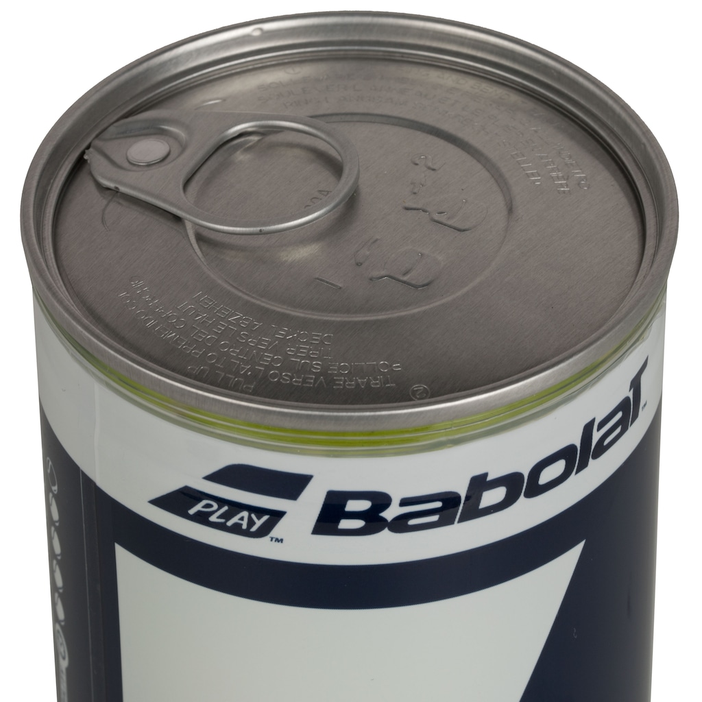 Imagem 3 do produto Bola de Tênis Babolat Gold All Court X3 Amarelo - 3 Unidades