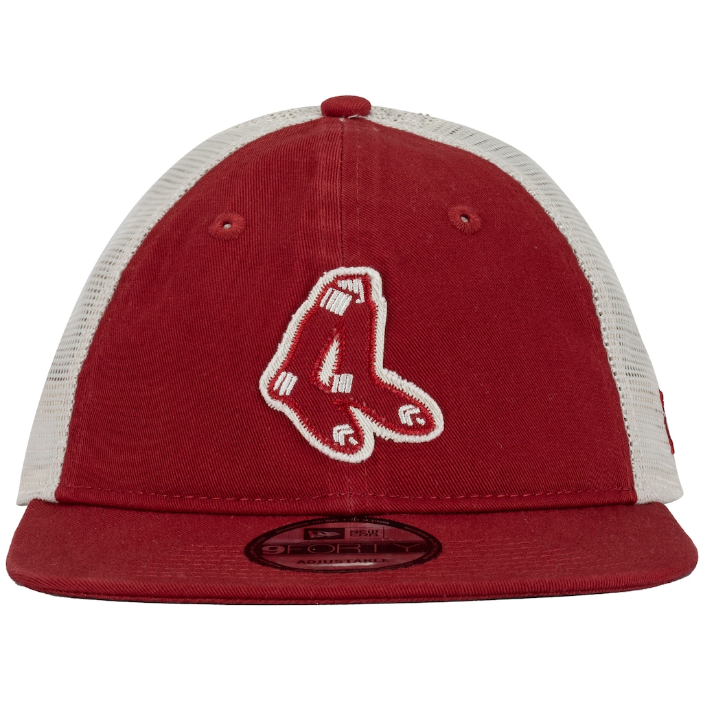 Imagem 2 do produto Boné Boston Red Sox MLB Aba Reta New Era 940 Unstructured Strapback - Adulto